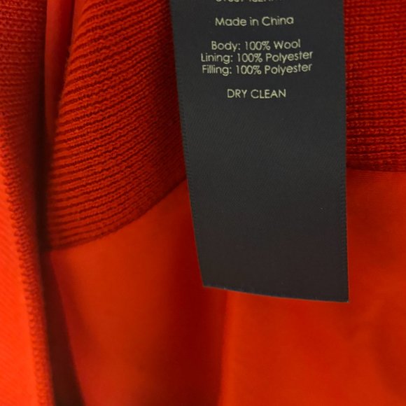 Polo Ralph Lauren Golf Red Quarter-Zip Wool Sweater with Shoulder pads - Medium - Picture 11 of 11